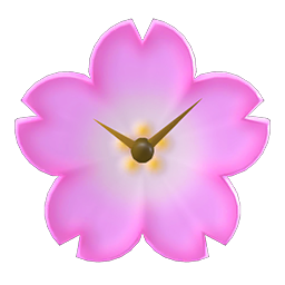Cherry-Blossom Clock