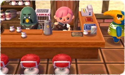 Everything about Brewster's Cafe in Animal Crossing: New Leaf - Animal  Crossing World