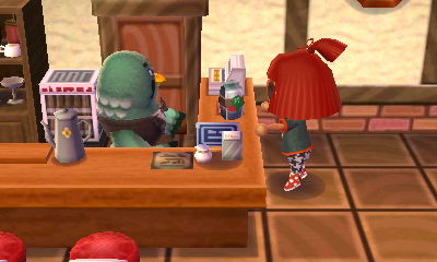 Everything About Brewster S Cafe In Animal Crossing New Leaf Animal Crossing World