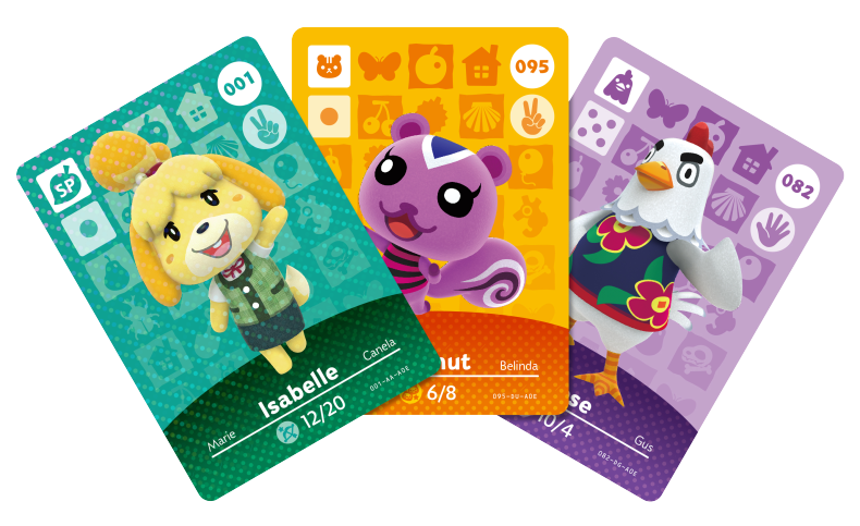 happy home designer amiibo cards