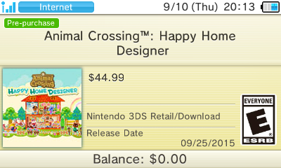 download animal crossing happy home designer