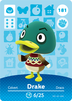 SUPER SALE! Ozzie Ozzy # 120 Animal Crossing Amiibo Card Series 2