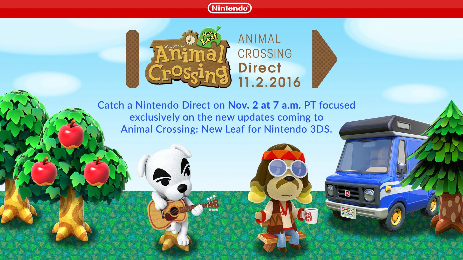 Watch the full November Animal Crossing Nintendo Direct presentation right  here - Animal Crossing World
