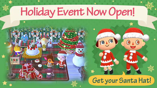 Christmas / Holiday event in Animal Crossing: Pocket Camp now available ...