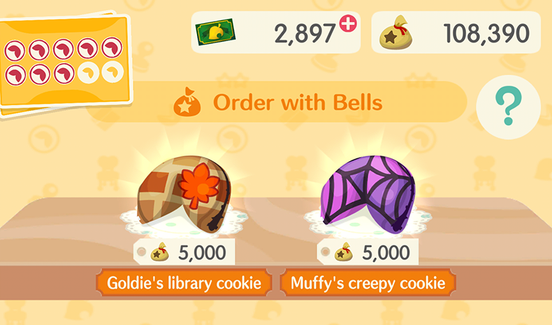 animal crossing pocket camp fortune cookies list