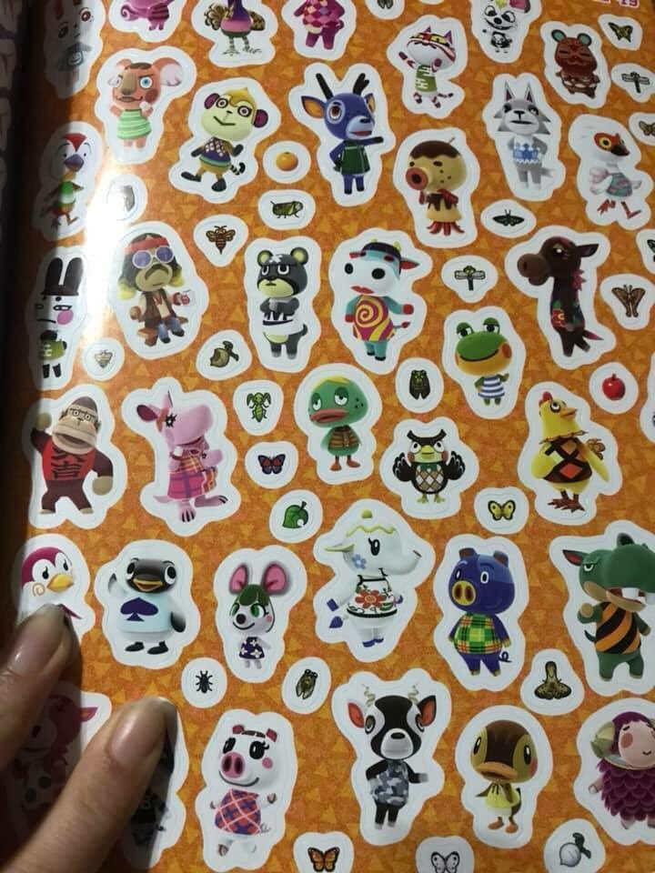 Animal Crossing Official Sticker Book releases today with over 800