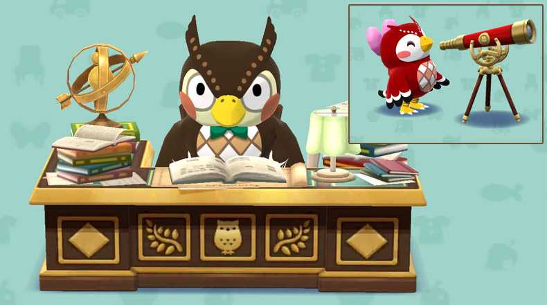 Blathers's Desk arrives and Celeste's Telescope returns in Pocket Camp - Animal  Crossing World