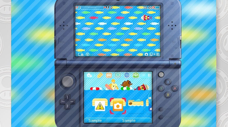 Mantenimiento Vamos Inclinarse Get the Animal Crossing Swimming in the Sea 3DS Theme for free on My  Nintendo - Animal Crossing World
