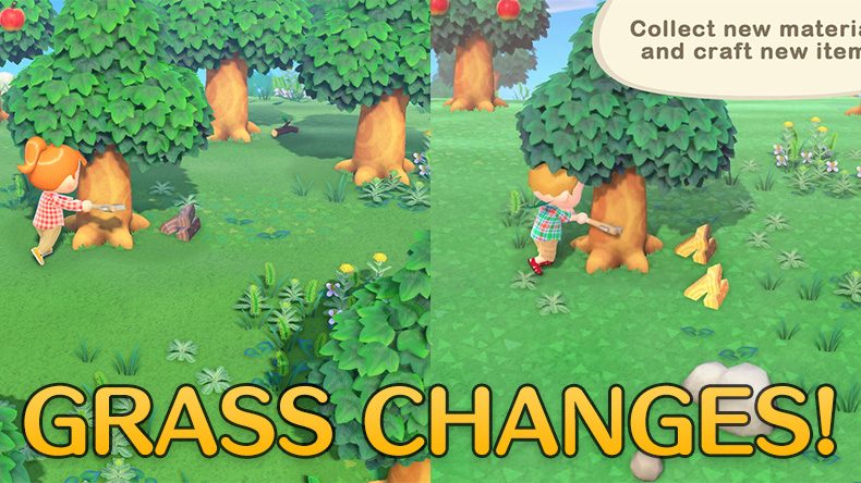 It Looks Like The Grass Textures Have Changed In New Horizons Just As Many Fans Requested Animal Crossing World
