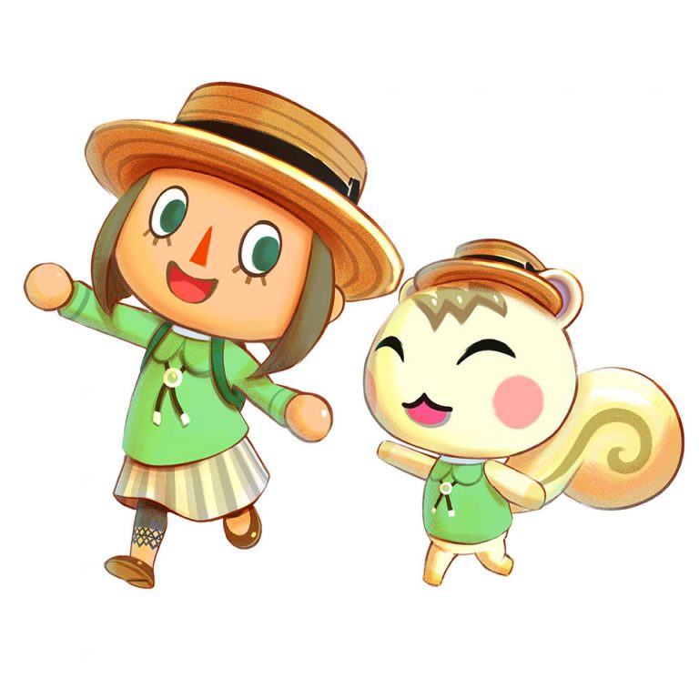 Here's some cute new official Animal Crossing artwork from Pocket Camp ...