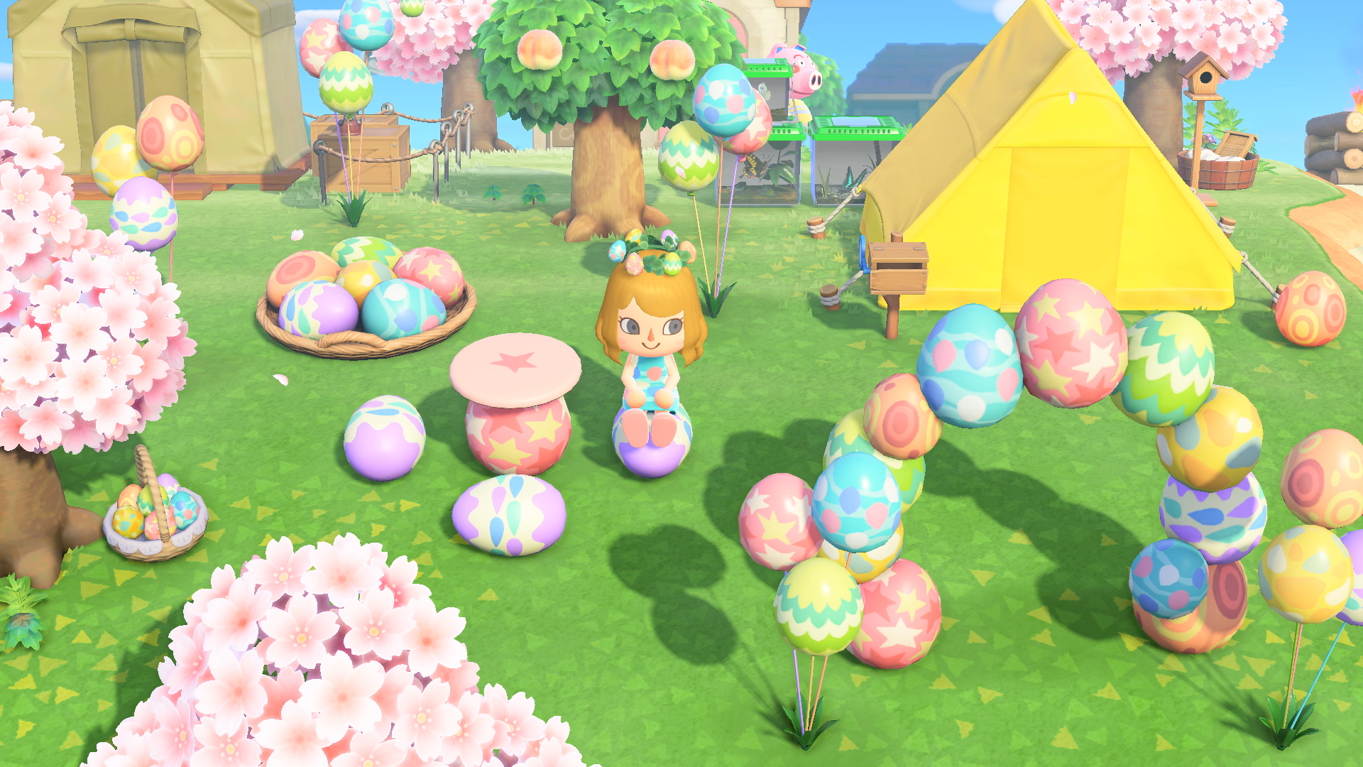The Bunny Day Easter Event with new Egg Furniture comes to 