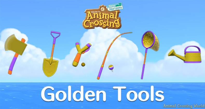 Golden Tools: How to Unlock Golden Axe, Shovel, Watering Can, Fishing Rod,  Net in Animal Crossing: New Horizons