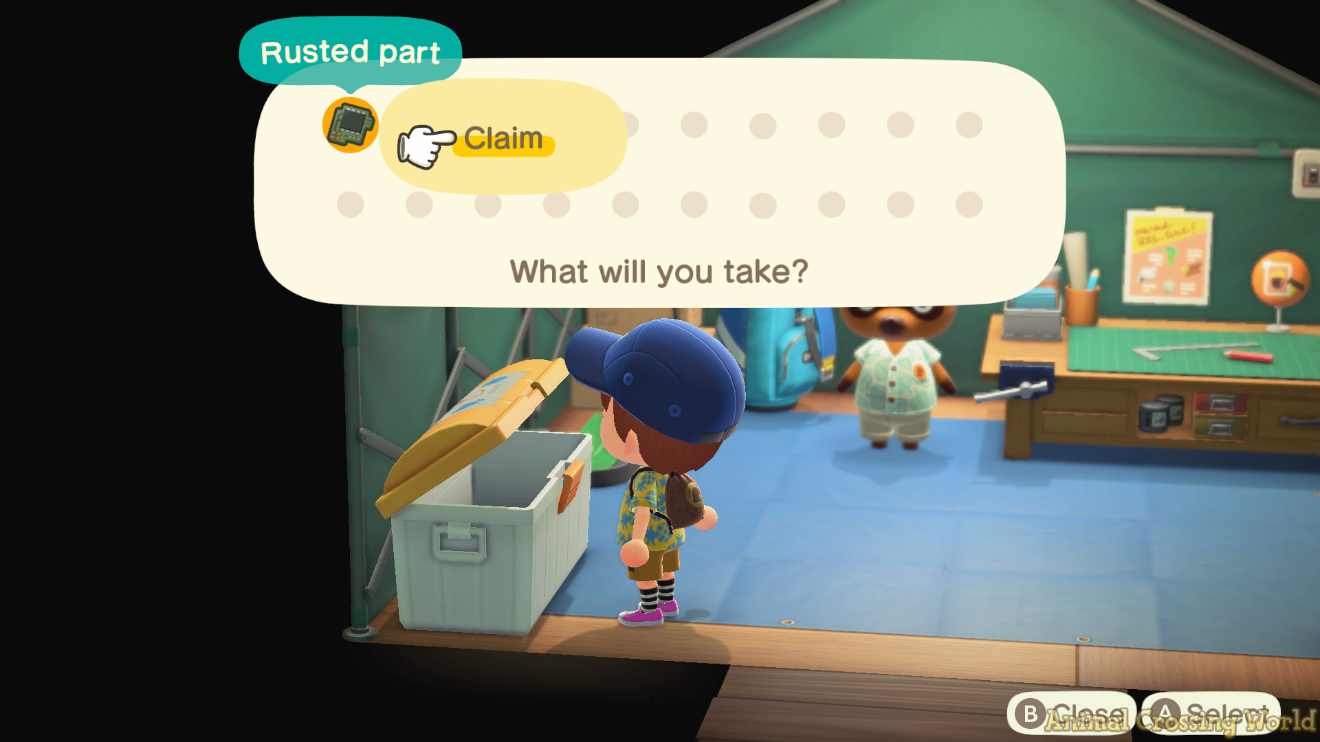 How To Get Use Rusted Parts Gulliver Robot Hero In Animal Crossing New Horizons