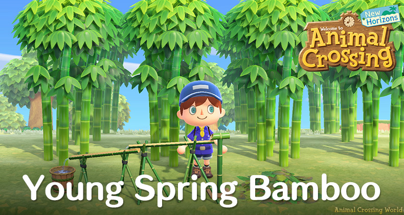 Young Spring Bamboo Diy Crafting Recipes How To Get Them In Animal Crossing New Horizons