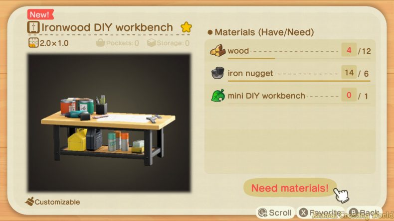 Ironwood Furniture Set: How to Craft &amp; Get All Items 