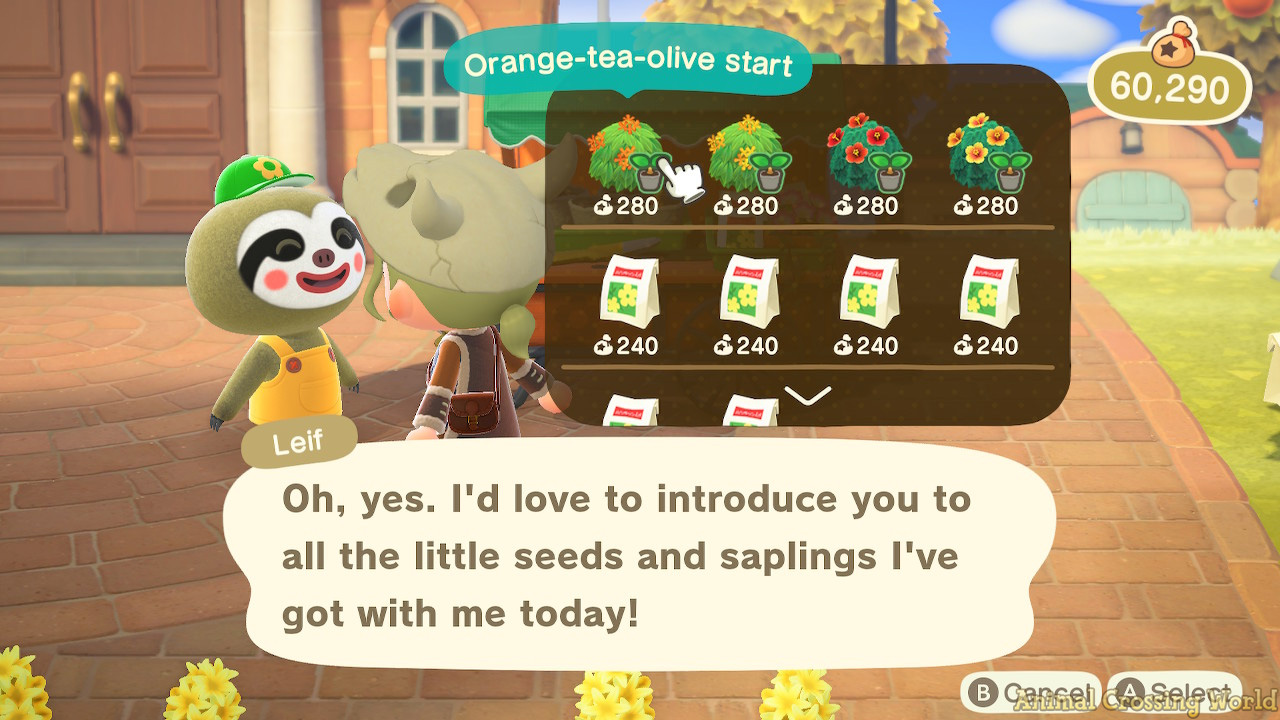 Leif's Flower Shop: How To Find Him & What He Sells in Animal Crossing: New  Horizons (ACNH) Guides - Animal Crossing World