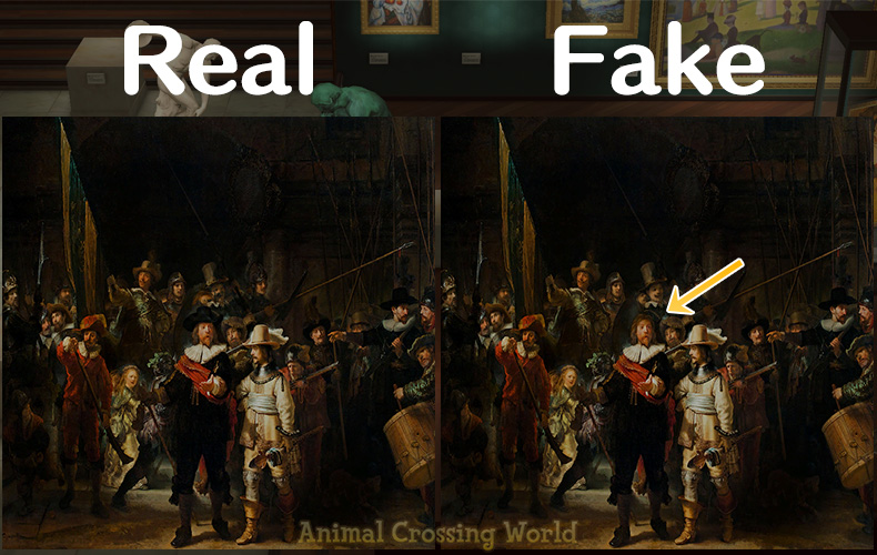 Redd's Paintings & Statues: Real vs Fake Art Guide for Animal Crossing