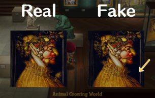 Redd's Paintings & Statues: Real vs Fake Art Guide for Animal Crossing ...