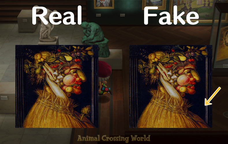 Redd's Paintings & Real vs Fake for Animal Crossing: Horizons