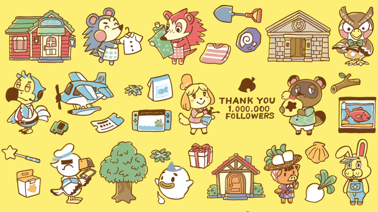 Get Animal Crossing: New Horizons Phone & Desktop Wallpapers Created ...