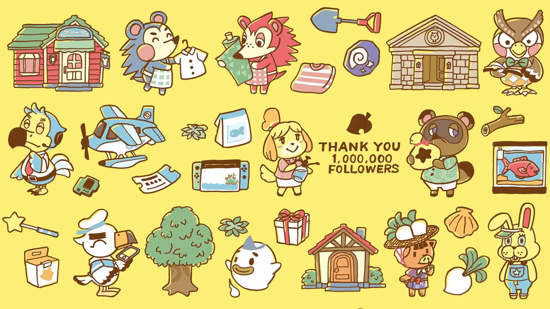 Get Animal Crossing: New Horizons Phone & Desktop Wallpapers Created From New Official Artwork ...
