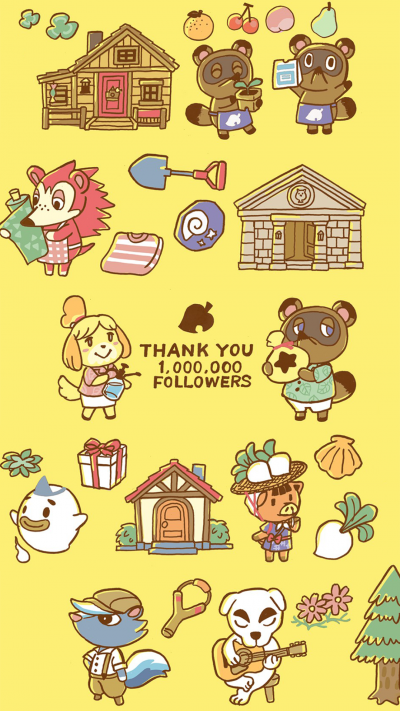 Get Animal Crossing: New Horizons Phone & Desktop Wallpapers Created