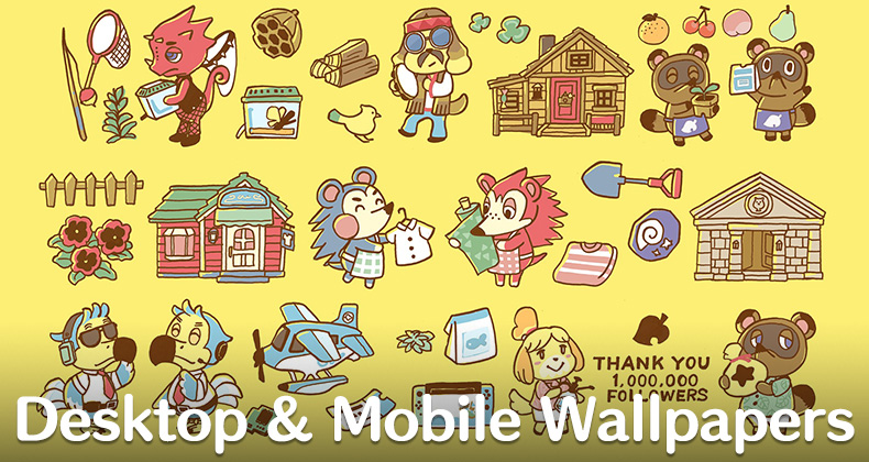 Get Animal Crossing New Horizons Phone Desktop Wallpapers