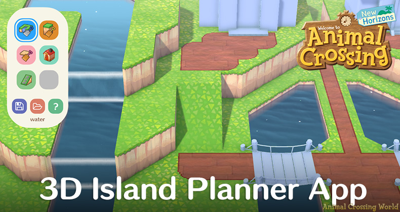 Check Out This 3d Island Planner App To Design Your Animal Crossing New Horizons Island Animal Crossing World