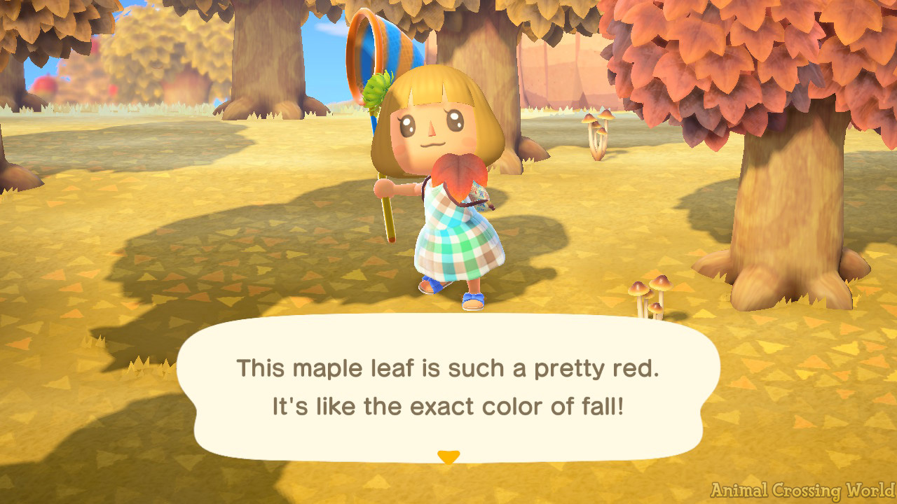 How to Find The New Maple Leaf DIY Recipes in Animal Crossing