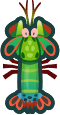 Animal Crossing: New Horizons Mantis Shrimp Sea Creature