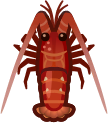 Animal Crossing: New Horizons Spiny Lobster Sea Creature