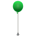 Green Balloon Item from Redd's Raffle in Animal Crossing: New Horizons