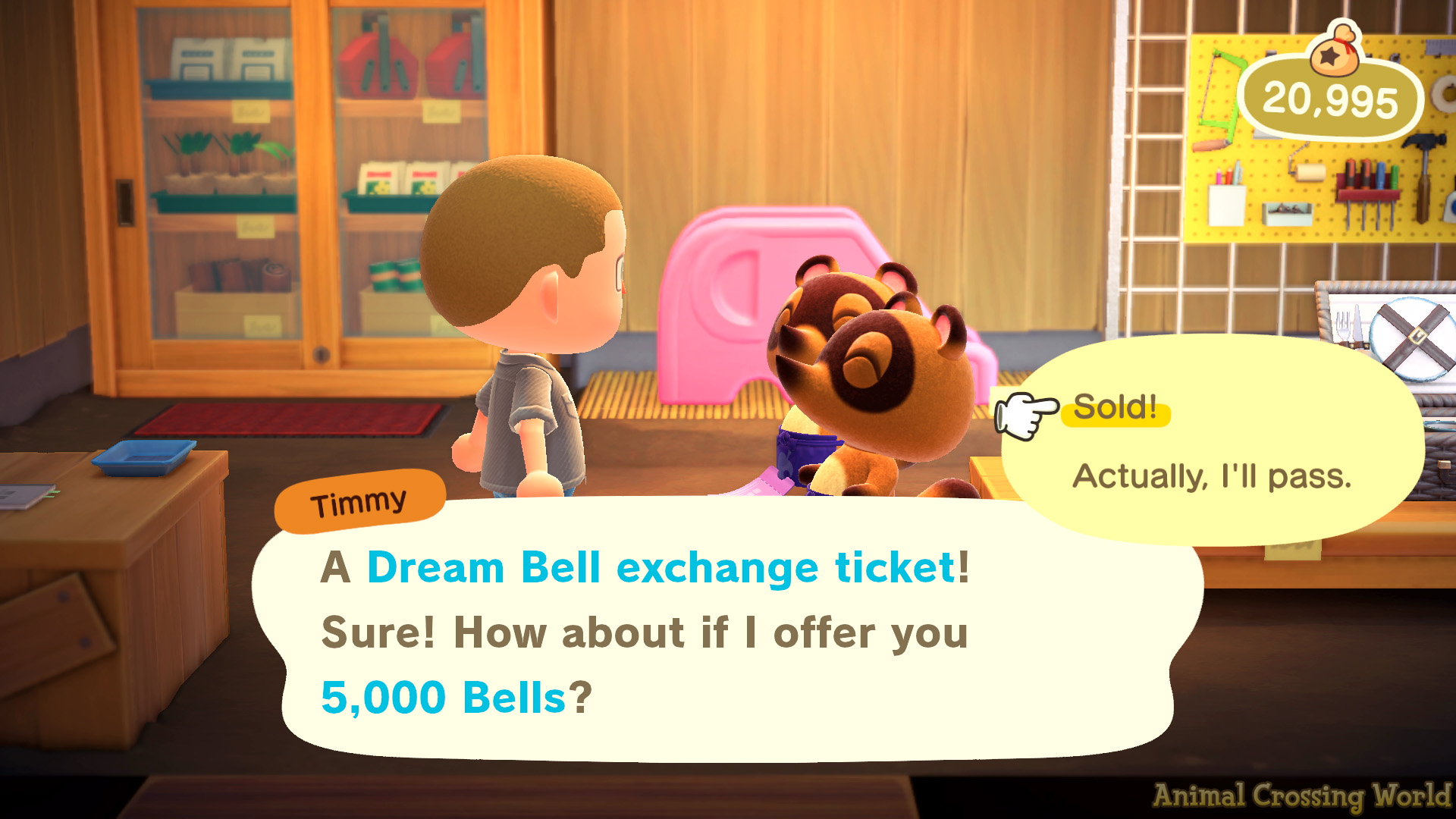 Make Money (Bells) in 'Animal Crossing: New Leaf