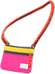 Sacoche Bag Item with Red Variation in Animal Crossing: New Horizons