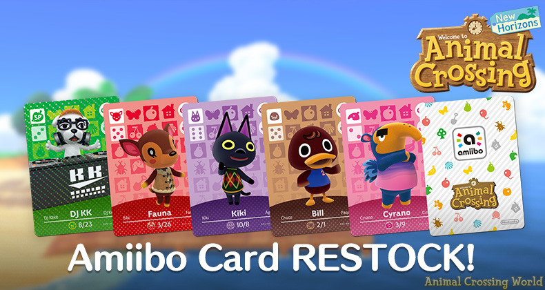 New animal crossing amiibo on sale 2020