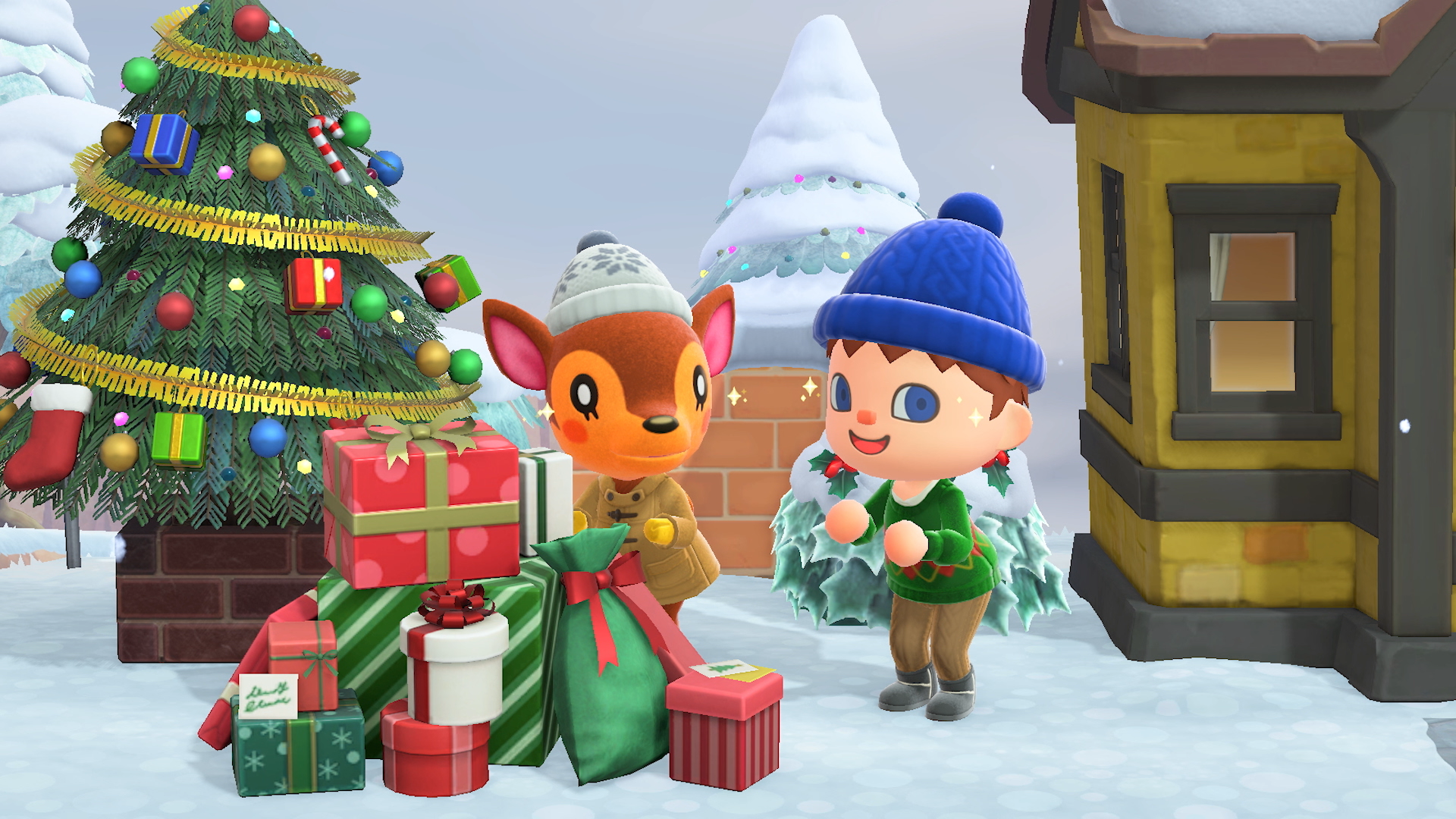 Toy Day Christmas Eve Event Guide What To Do Gift Exchange Rewards In Animal Crossing New Horizons