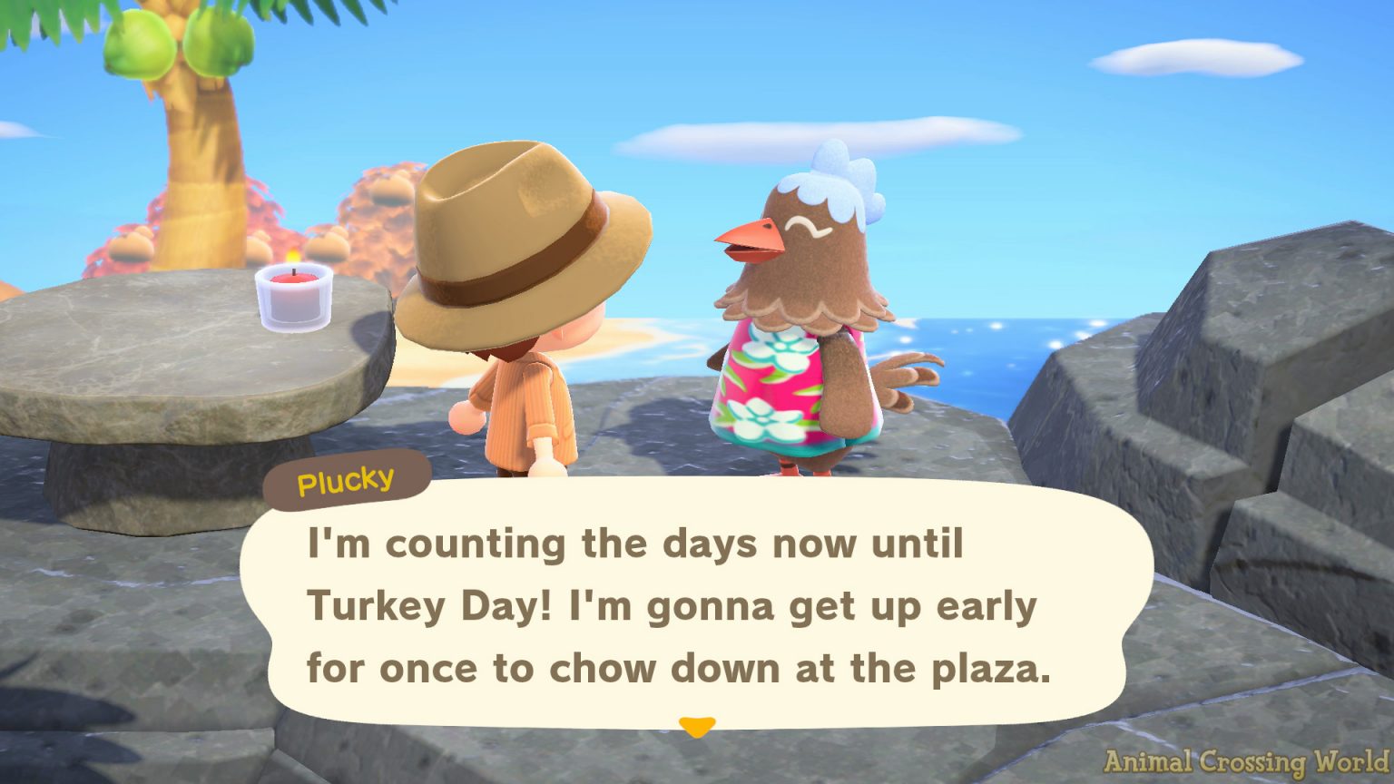 Turkey Day Event Preparations Begin Today In Animal Crossing New