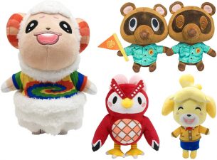 animal crossing plushies villagers