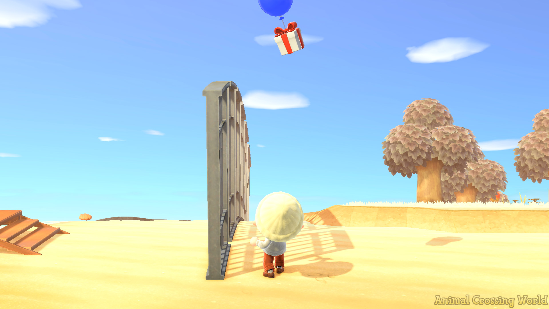 Farm Diy Recipe Balloons Easy Using Jail Bars Wall Trick In Animal Crossing New Horizons Guide Animal Crossing World