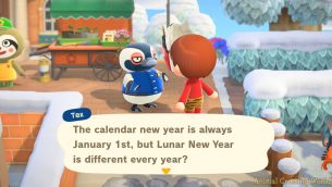 Lunar New Year Items Arrive - Gift Bells To Villagers &amp; Friends In