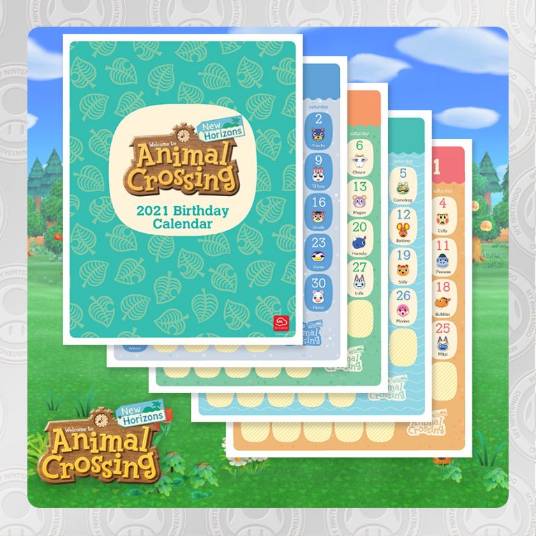Get This Cute Animal Crossing New Horizons 2021 Calendar With