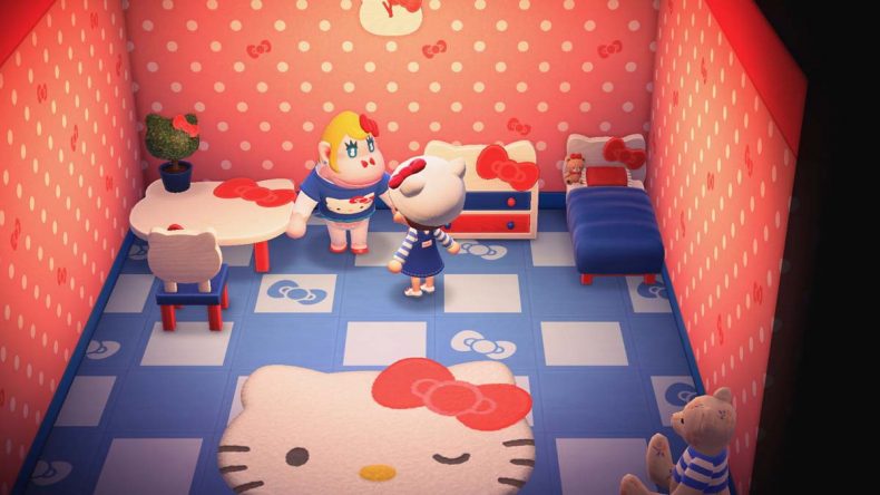 nintendo switch hello kitty animal crossing