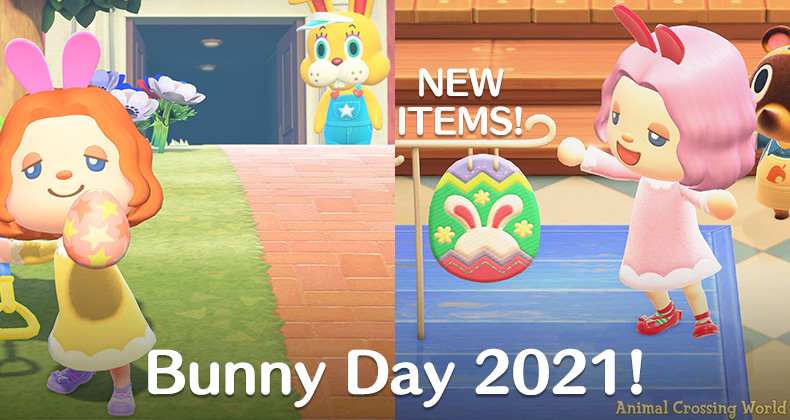 Bunny Day 2021 Event Dates Everything New This Year In Animal Crossing New Horizons Animal Crossing World