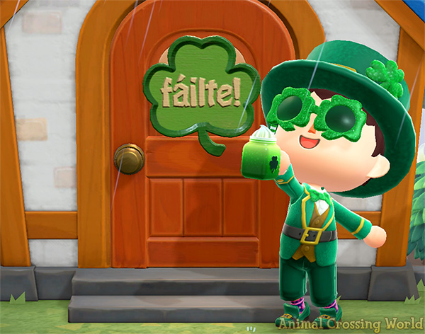 Get St. Patrick's Day Shamrock Items In Animal Crossing: New Horizons - Animal  Crossing World