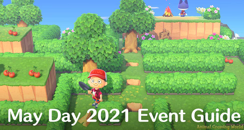 May Day Tour Event 21 Maze Walkthrough Rover Rewards In Animal Crossing New Horizons