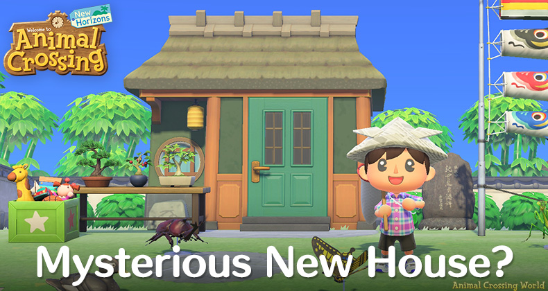 Nope What Is This Mysterious New Villager House In The Animal Crossing April Update Screenshots Animal Crossing World