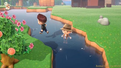 Swim In The River & Collide Into Items With New Animal Crossing: New ...