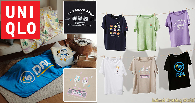 Animal Crossing: New Horizons UNIQLO Clothing Collection Releases July 1st  - Browse The Lineup - Animal Crossing World