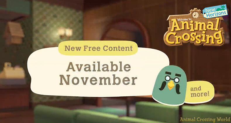 Brewster & The Roost Cafe Coming To Animal Crossing: New Horizons In  November Update - Animal Crossing World