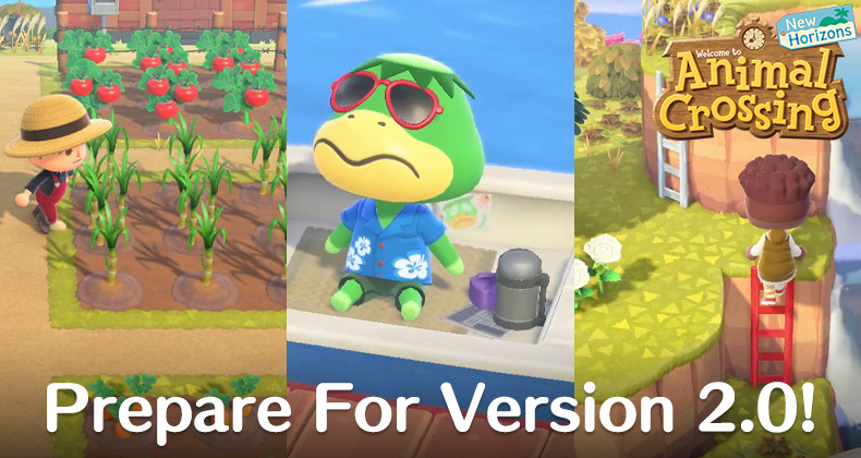 animal crossing new horizons how to prepare your island for version 20 update banner